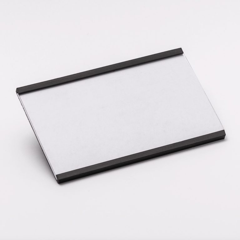 Magnetic label holder: Height 3 cm, Length 1 m